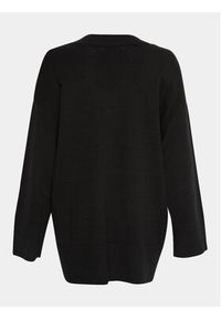 Moss Copenhagen Sweter Mschodanna 17733 Czarny Casual Fit. Okazja: na co dzień. Kolor: czarny. Materiał: wiskoza. Styl: casual #2