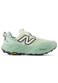 Buty damskie New Balance Fresh Foam X Hierro Gore-Tex v9 WTHIGLA9 – miętowe. Kolor: miętowy. Materiał: syntetyk, materiał. Szerokość cholewki: normalna. Technologia: Gore-Tex. Sport: bieganie, fitness