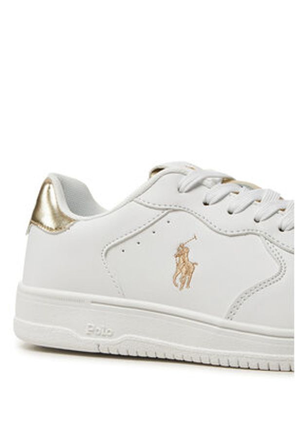 Polo Ralph Lauren Sneakersy Masters Court RL01248100 Biały. Kolor: biały. Materiał: skóra