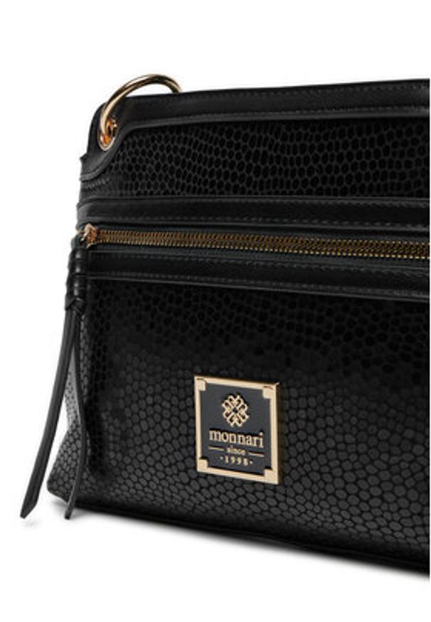 Monnari Torebka BAG5910 Czarny. Kolor: czarny. Materiał: skórzane
