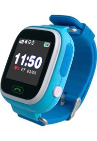 CALMEAN - Smartwatch Calmean Touch Niebieski. Rodzaj zegarka: smartwatch. Kolor: niebieski #1