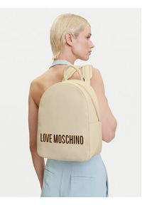 Love Moschino - LOVE MOSCHINO Plecak JC4193PP1MKD0110 Écru. Materiał: skóra #4