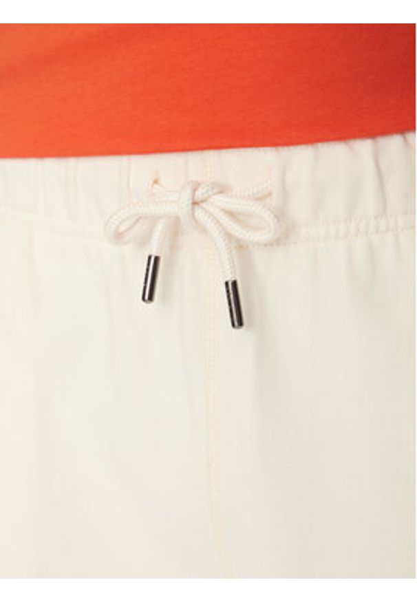 TOMMY HILFIGER - Tommy Hilfiger Szorty sportowe American MW0MW39862 Écru Regular Fit. Materiał: bawełna. Styl: sportowy