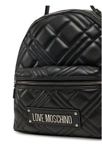 Love Moschino - LOVE MOSCHINO Plecak JC4148PP1MLA000B Czarny. Kolor: czarny. Materiał: skóra #4