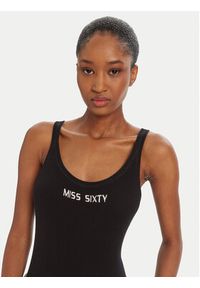Miss Sixty Top 6L2RJ3580000 Czarny Slim Fit. Kolor: czarny. Materiał: bawełna #3