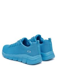 skechers - Skechers Sneakersy Bobs B Flex-Visionary Essence 117346/TURQ Turkusowy. Kolor: turkusowy. Materiał: materiał