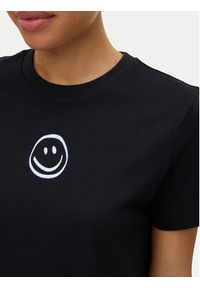 Vero Moda T-Shirt Sara 10311633 Czarny Regular Fit. Kolor: czarny. Materiał: bawełna #3