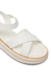 Patrizia Pepe Sneakersy PPJ394.06 Biały. Kolor: biały. Materiał: skóra #4