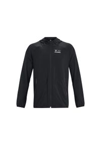 Kurtka Under Armour Project Rock Unstoppable. Kolor: szary, wielokolorowy, czarny. Sport: bieganie #1