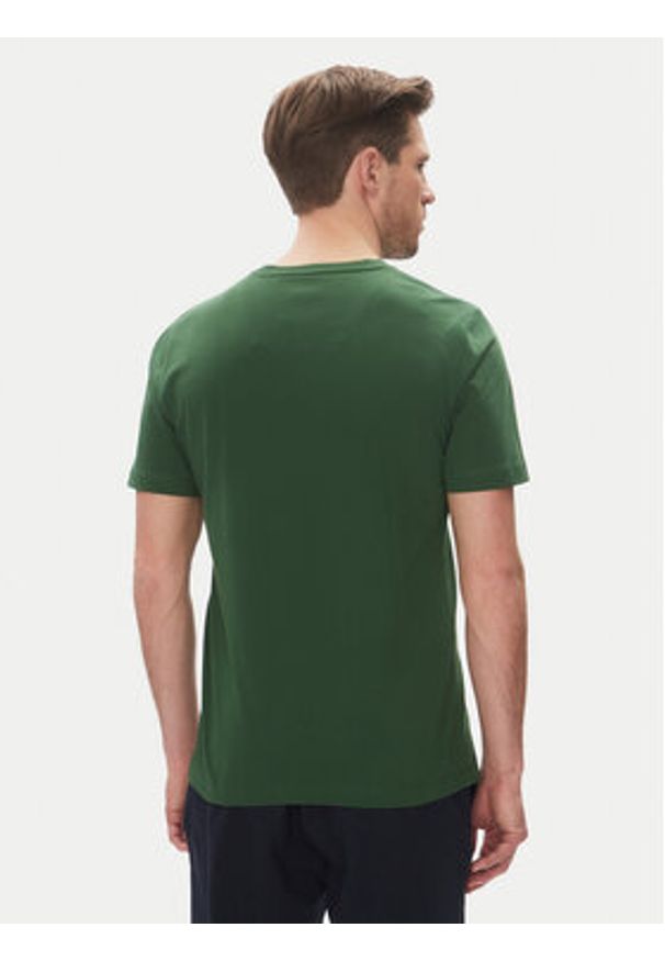 Aeronautica Militare T-Shirt 251TS1580J372 Zielony Regular Fit. Kolor: zielony. Materiał: bawełna