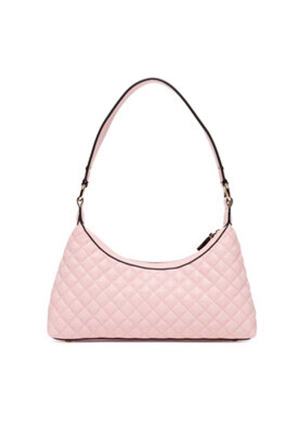 Guess Torebka Everlee HWEG86 79180 Różowy. Kolor: różowy. Materiał: skórzane