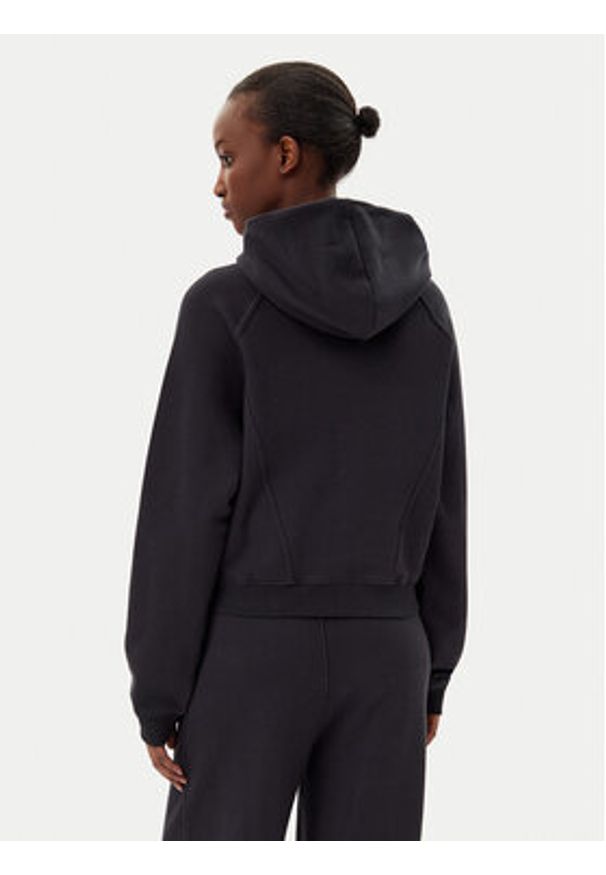 Reebok Bluza Icon Elements 100214101 Czarny Regular Fit. Kolor: czarny. Materiał: bawełna