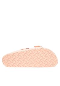 Birkenstock Arizona SB EVA Light Rose Klapki damskie. Okazja: na plażę. Kolor: różowy. Materiał: materiał. Wzór: paski. Sezon: lato. Styl: klasyczny
