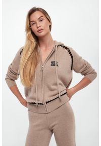 Ermanno Firenze - Sweter damski wełniany ERMANNO FIRENZE. Materiał: wełna