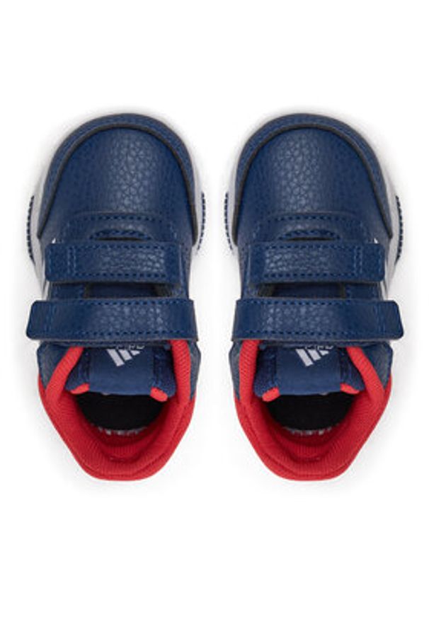 Adidas - adidas Sneakersy Tensaur JH9528 Granatowy. Kolor: niebieski. Materiał: skóra