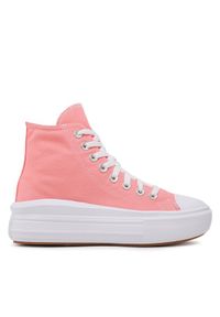 Converse Trampki Chuck Taylor All Star Move A03544C Różowy. Kolor: różowy. Materiał: materiał