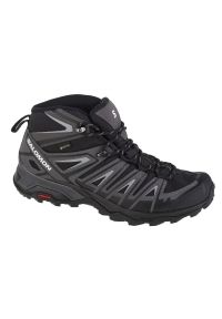 salomon - Buty Salomon X Ultra Pioneer Mid Gtx M 471703 czarne. Kolor: czarny. Materiał: syntetyk. Szerokość cholewki: normalna. Technologia: Gore-Tex. Sport: turystyka piesza #3