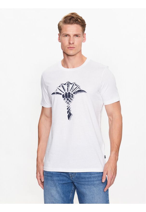 JOOP! T-Shirt 30036109 Biały Modern Fit. Kolor: biały