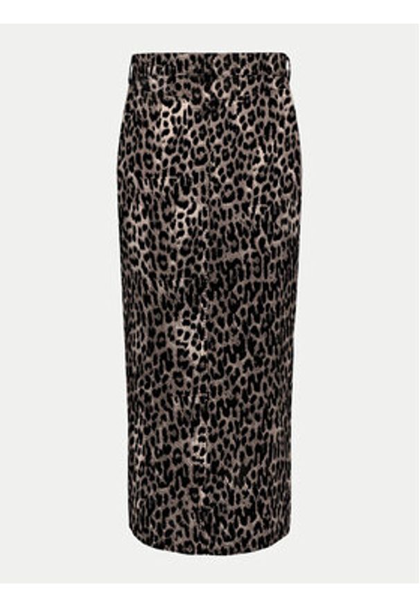 only - ONLY Spódnica maxi 15343258 Czarny Regular Fit. Kolor: czarny. Materiał: bawełna