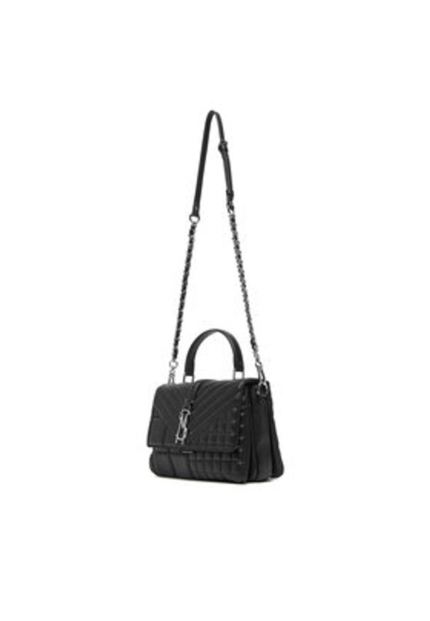 Steve Madden Torebka Bplais SM13001817 Czarny. Kolor: czarny. Materiał: skórzane