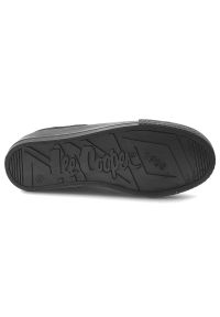 Trampki damskie Lee Cooper, cholewka z materiału tekstylnego wiązanie z przodu metalowe oczka na płaskiej podeszwie, czarne, LCW-26-02-4069L SVL-653. Okazja: na co dzień. Zapięcie: sznurówki. Kolor: czarny. Materiał: materiał. Szerokość cholewki: normalna. Obcas: na płaskiej podeszwie. Styl: klasyczny, casual #7