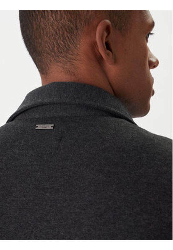 Guess Kurtka przejściowa M5BP28 K0801 Szary Classic Fit. Kolor: szary. Materiał: bawełna, syntetyk