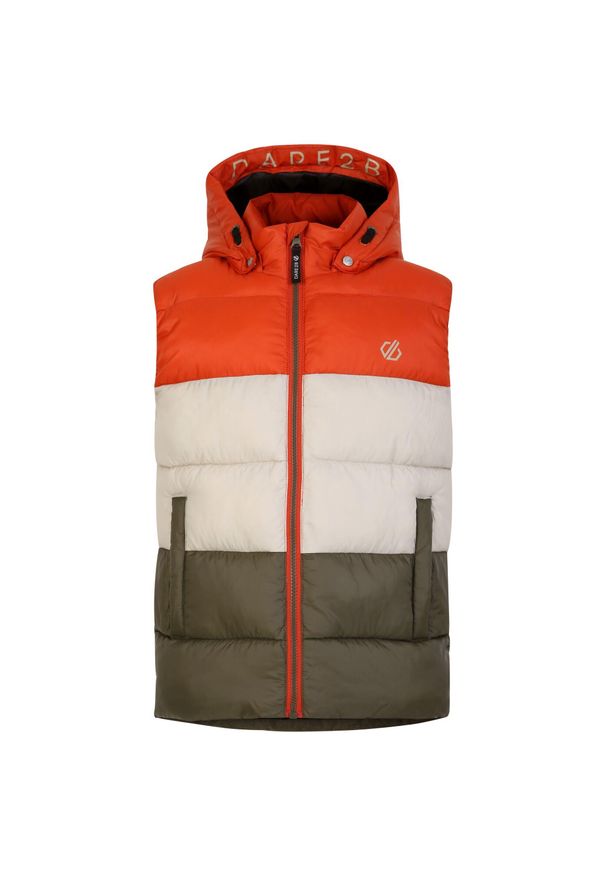 Regatta - Kombinezon Dziecięcy/dziecięcy Jolly Padded Gilet. Kolor: czerwony, wielokolorowy, zielony. Styl: sportowy