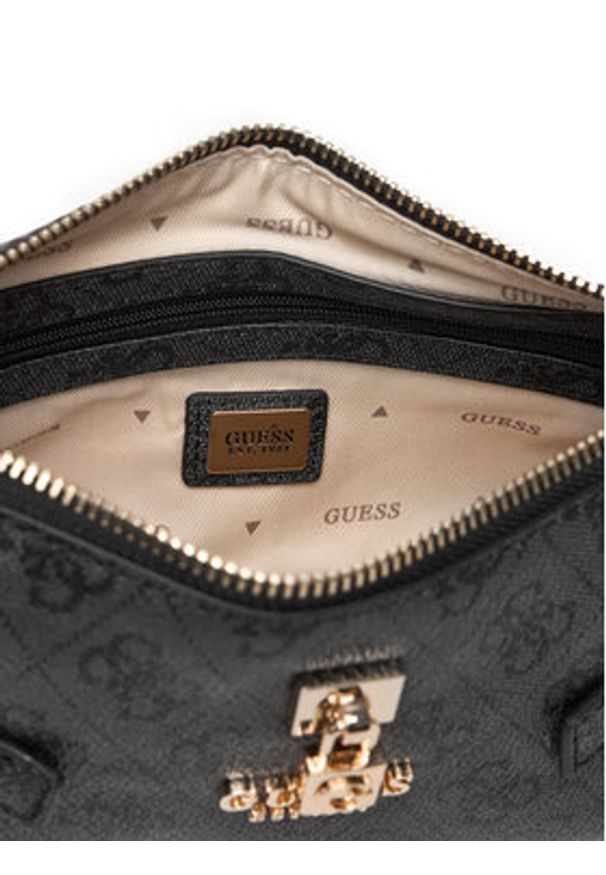 Guess Torebka Yesba Mini HWSG78 33720 Szary. Kolor: szary. Materiał: skórzane