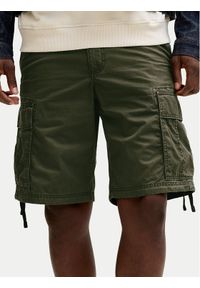Jack & Jones Szorty materiałowe Cole Frank 12291369 Zielony Regular Fit. Kolor: zielony. Materiał: bawełna #1