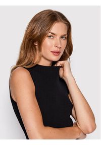 BOSS - Boss Top Feskies 50473237 Czarny Slim Fit. Kolor: czarny. Materiał: wiskoza #2