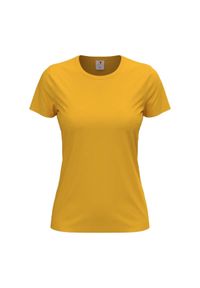 Stedman - Damska Klasyczna Koszulka O Dopasowanym Kroju. Kolor: żółty. Sport: turystyka piesza #1