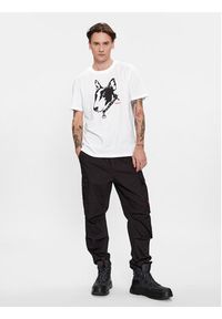 Hugo T-Shirt Dammock 50504916 Biały Regular Fit. Kolor: biały. Materiał: bawełna