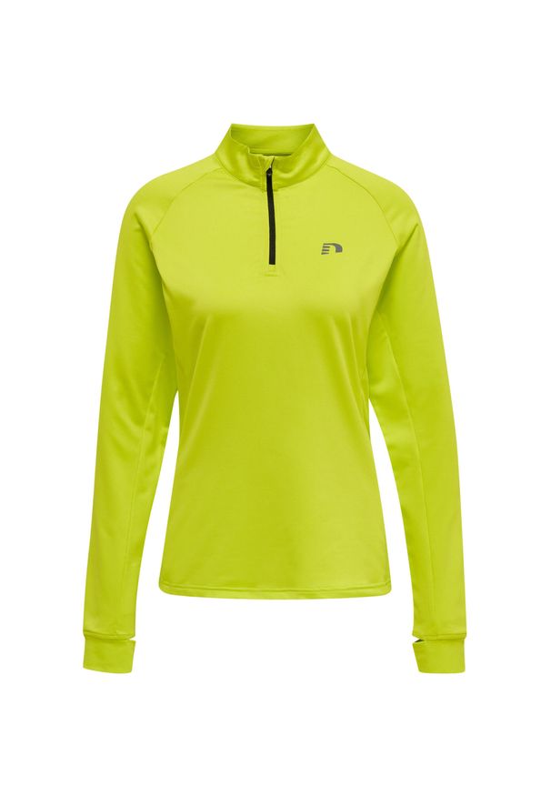 NewLine - Bluza damska Newline core midlayer. Kolor: żółty, wielokolorowy, zielony