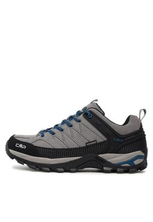 CMP Trekkingi Rigel Low Trekking Shoes Wp 3Q13247 Szary. Kolor: szary. Materiał: skóra, zamsz. Sport: turystyka piesza