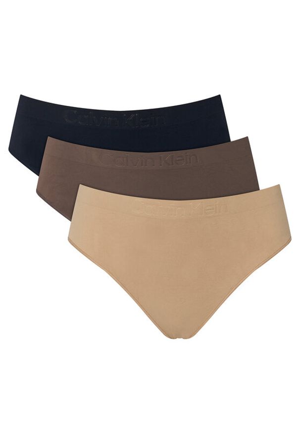 Calvin Klein Underwear Komplet fig LV00QD5212 Beżowy. Kolor: beżowy. Materiał: syntetyk