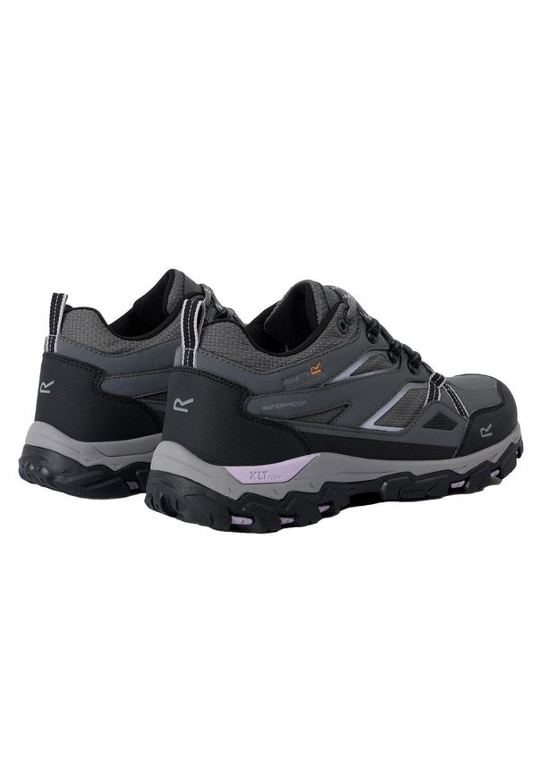 Regatta - Damskie Buty Do Chodzenia Holcombe III Low. Kolor: wielokolorowy, fioletowy, szary