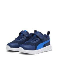 Puma - Sneakersy dla małych dzieci z alternatywnym zapięciem Evolve Run Mesh PUMA. Kolor: niebieski. Materiał: mesh. Sport: bieganie #1