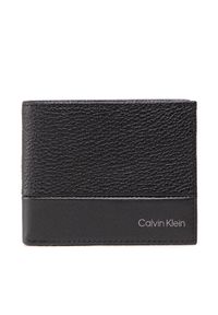 Calvin Klein Mały Portfel Męski Subtle Mix Bifold 6Cc W/Bill K50K509182 Czarny. Kolor: czarny. Materiał: skóra