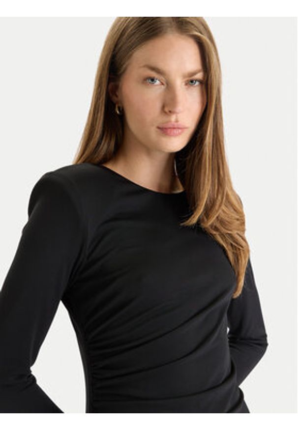 Gaudi Sukienka koktajlowa 521FD14009 Czarny Slim Fit. Kolor: czarny. Materiał: syntetyk. Styl: wizytowy