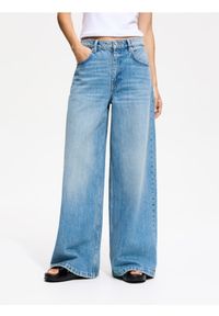 Reserved - Jeansy baggy fit - niebieski. Kolor: niebieski #1