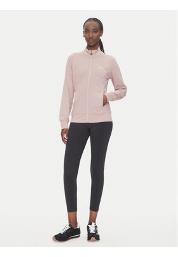 EA7 Emporio Armani Bluza 8NTM43 TJ9RZ U4079 Różowy Regular Fit. Kolor: różowy. Materiał: syntetyk
