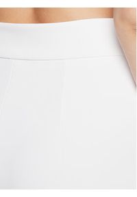Elisabetta Franchi Spodnie materiałowe PA-047-31E2-V230 Biały Slim Fit. Kolor: biały. Materiał: syntetyk #5