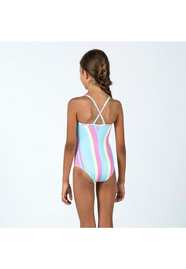 OLAIAN - Kostium kąpielowy jednoczęściowy dla dzieci Olaian 100 Hanalei