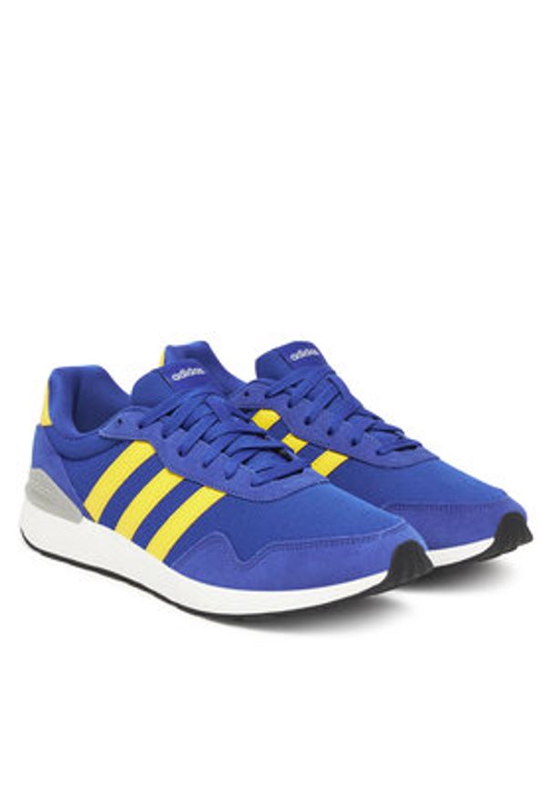 Adidas - adidas Sneakersy Run 60s 4.0 JR6621 Niebieski. Kolor: niebieski. Materiał: materiał. Sport: bieganie