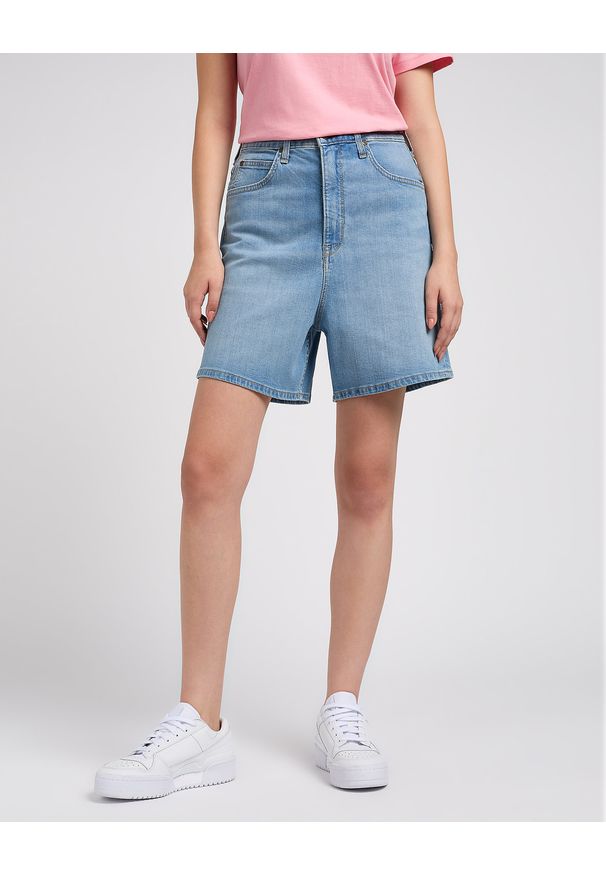 Lee - DAMSKIE SZORTY LEE STELLA SHORT MID TEMPO 112351161