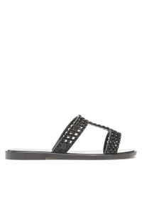 melissa - Melissa Klapki Glowing Slide Ad 33820 Czarny. Kolor: czarny