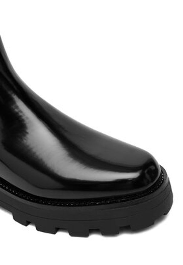 DKNY Sztyblety Sanchit K4569875 Czarny. Kolor: czarny. Materiał: skóra