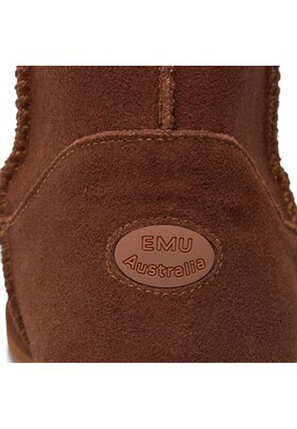 EMU Australia Śniegowce Brumby Lo Teens T10773 Brązowy. Kolor: brązowy. Materiał: skóra