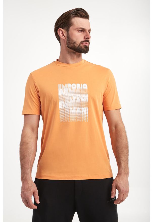 Emporio Armani - T-shirt męski EMPORIO ARMANI