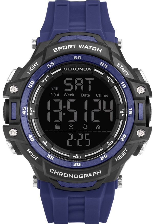 Zegarek Sekonda Zegarek męski Sekonda 30164 niebieski. Kolor: niebieski